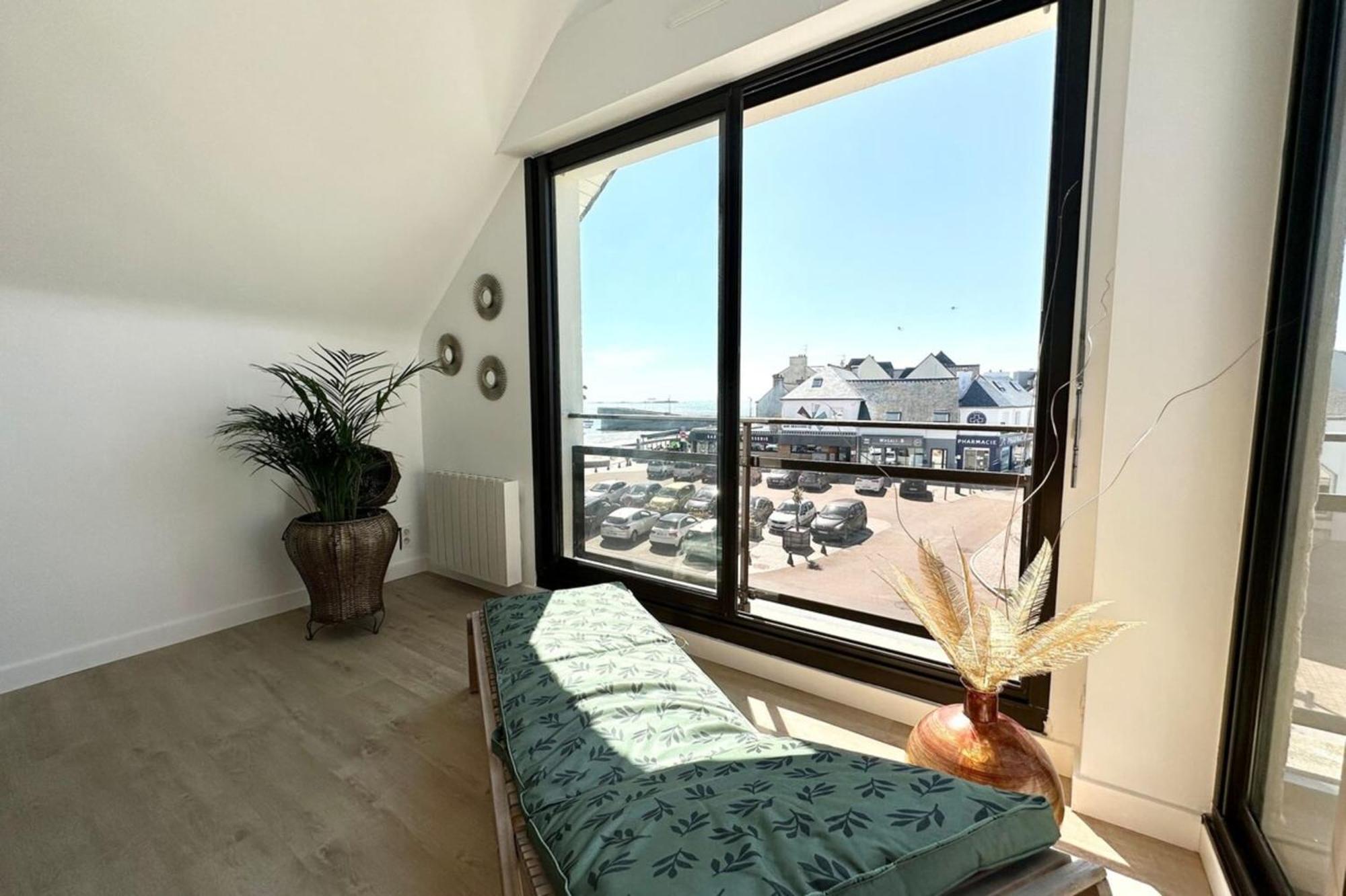 T2 Neuf Top Cocooning Terrasse - Face A La Mer Ploemeur Bagian luar foto