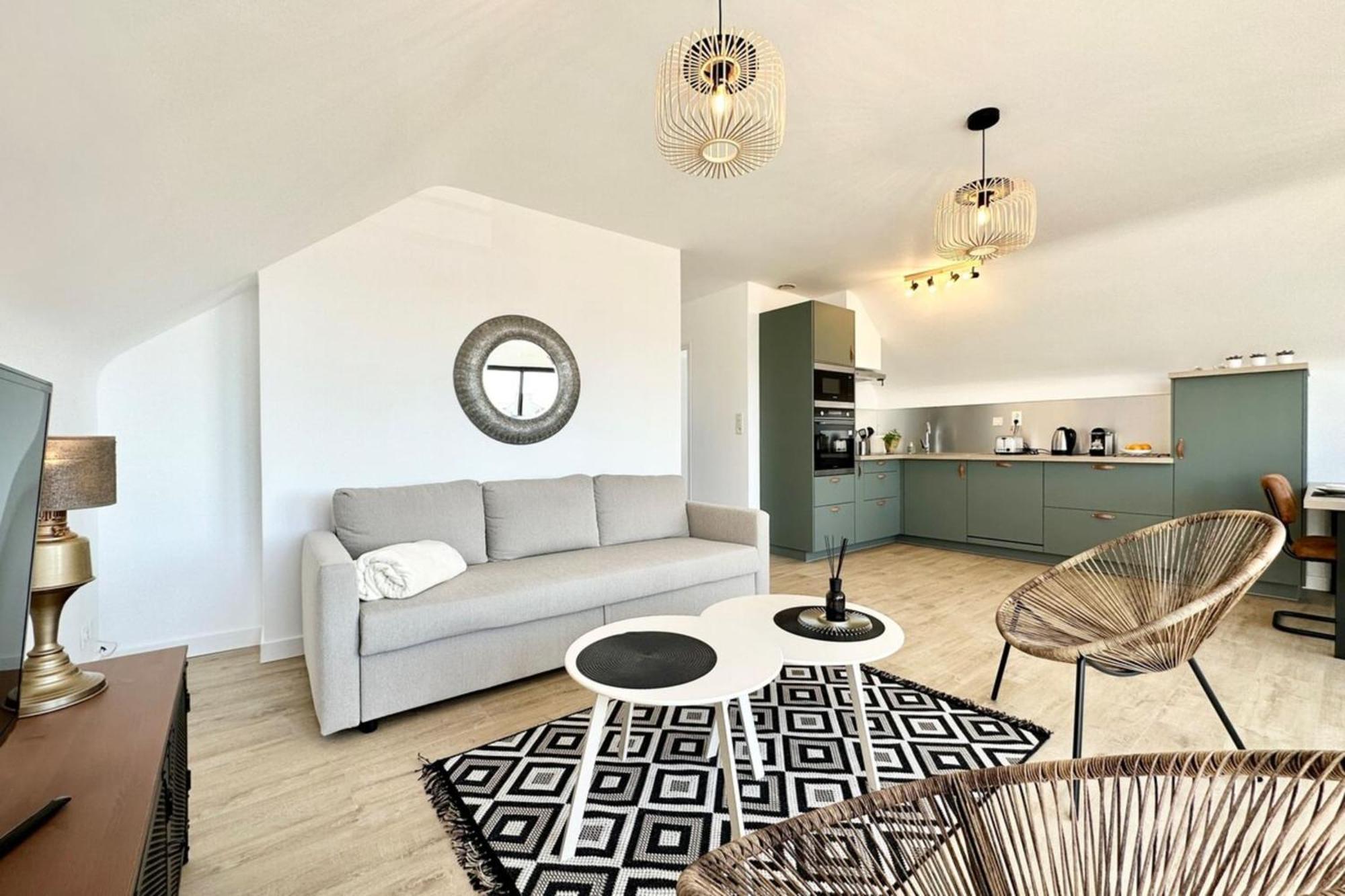 T2 Neuf Top Cocooning Terrasse - Face A La Mer Ploemeur Bagian luar foto